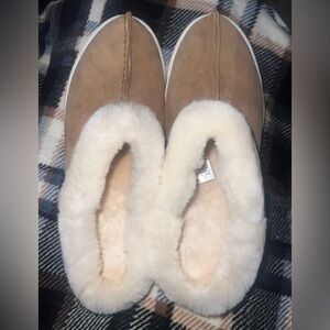 TWISTED X SUEDE SHEARLING SLIP ON size 7.5